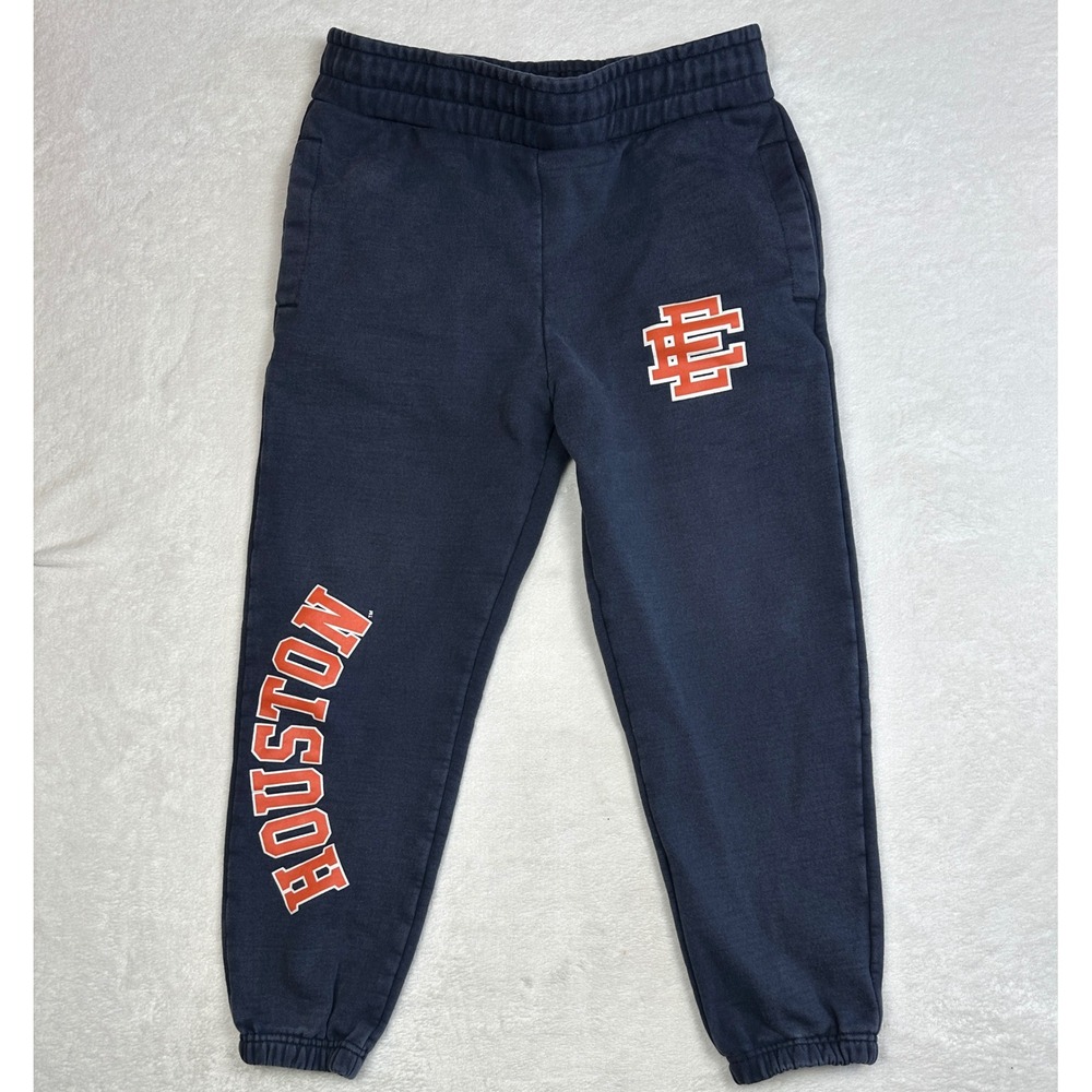 Eric Emanuel x‎ New Era Houston Astros Sweatpants black Mens Joggers 2021